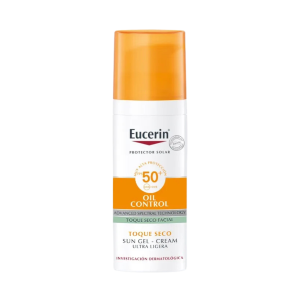 Eucerin Protector Solar Facial Oil Control FPS 50+, 50 ml/51g.