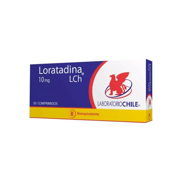 Loratadina 10mg X 30 Comprimidos