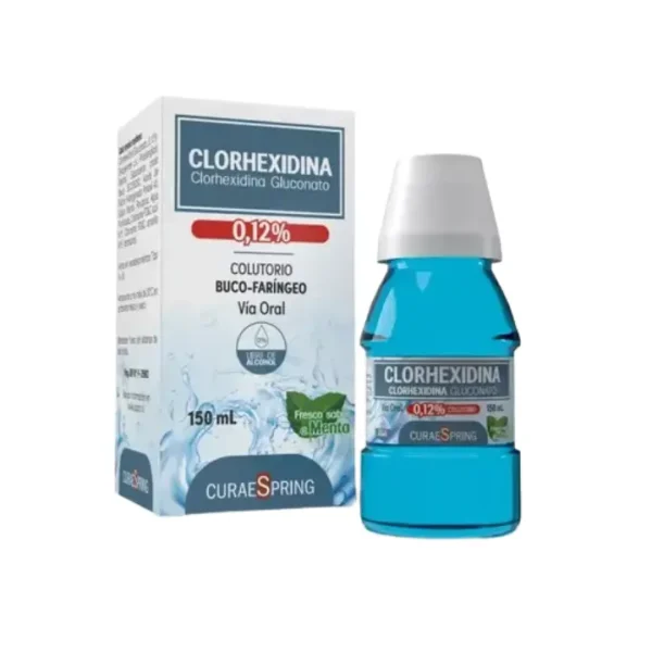 Clorhexidina 0,12% X 150ml Enjuague Bucal Curaespring