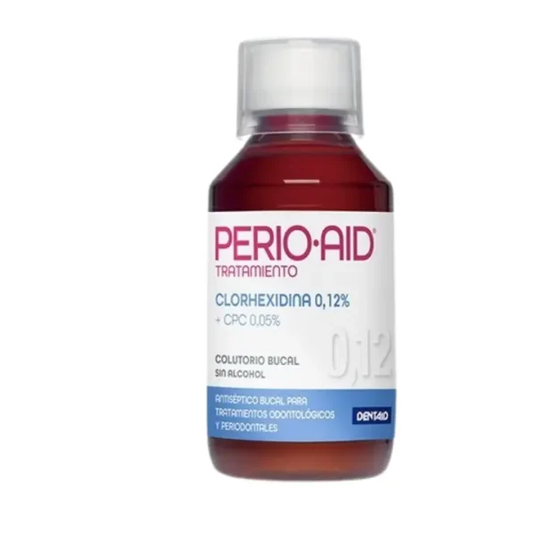 PERIO·AID® Tratamiento Enjuague Bucal 150ml, Clorhexidina 0,12%